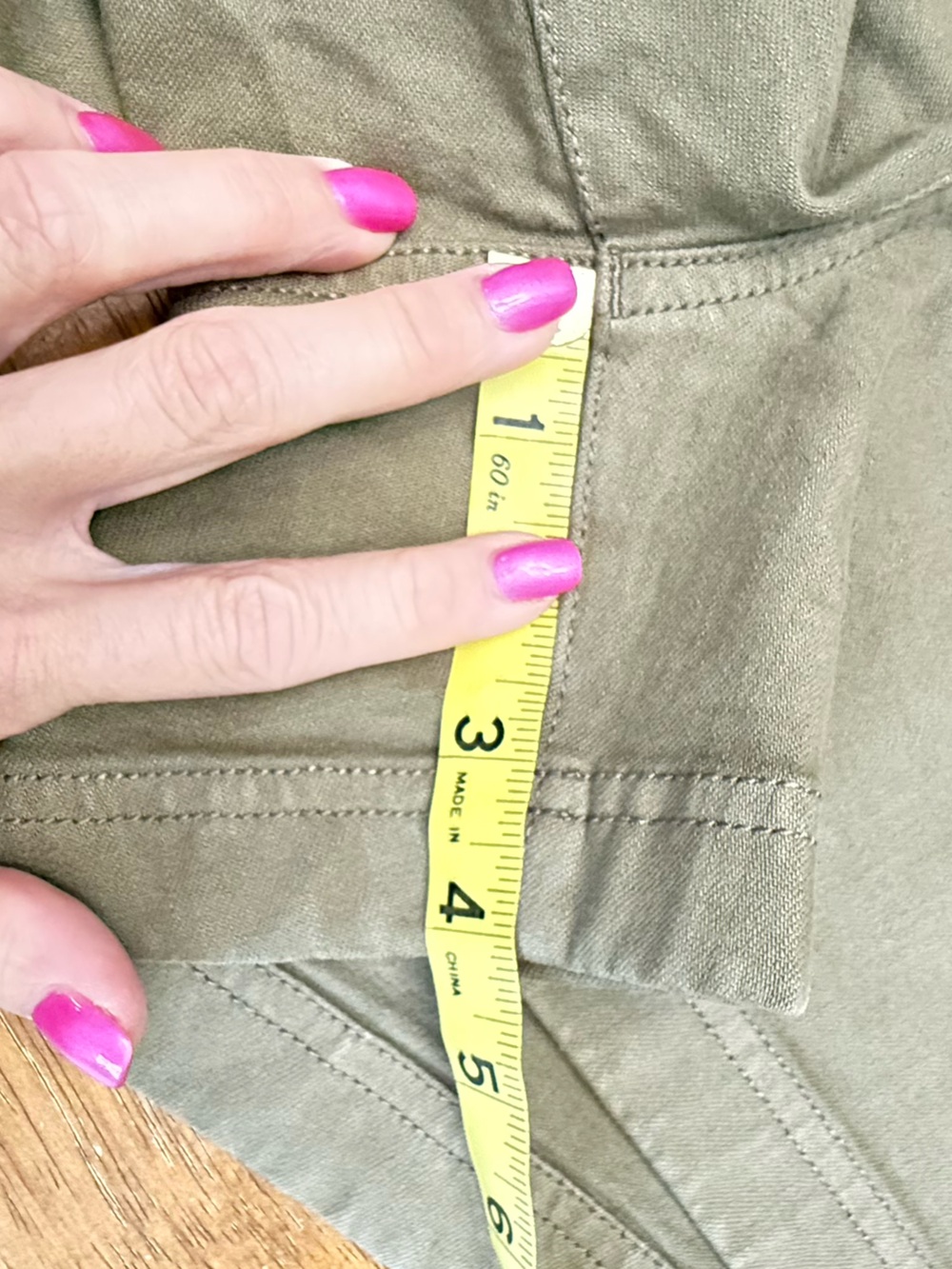 Madewell Emmett Shorts 29 Olive - Picture 5 of 9